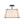 LightFixturesUSA - Contemporary Wide Linen Drum Brass Semi Flush Mount - Ceiling Light - 4 - Lt - Black