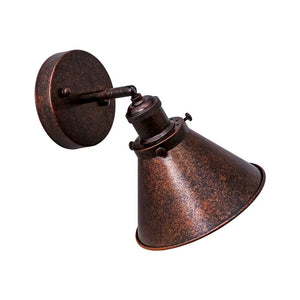 LightFixturesUSA - Copper Adjustable Head Cone Wall Sconce Ceiling Light - Wall Sconce - 2 Packs - 