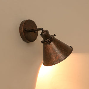 LightFixturesUSA - Copper Adjustable Head Cone Wall Sconce Ceiling Light - Wall Sconce - 2 Packs - 