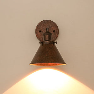 LightFixturesUSA - Copper Adjustable Head Cone Wall Sconce Ceiling Light - Wall Sconce - 2 Packs - 