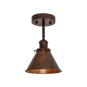 LightFixturesUSA - Copper Adjustable Head Cone Wall Sconce Ceiling Light - Wall Sconce - 2 Packs - 