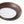 LightFixturesUSA-Crater Rustic Wood Grain Dimmable LED Flush Mount Light-Ceiling Light-Walnut-