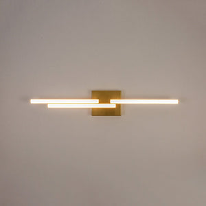 LightFixturesUSA - Designer 3 - Light Tetris Linear Dimmable LED Vanity Wall Sconce - Wall Sconce - 2 Packs - 