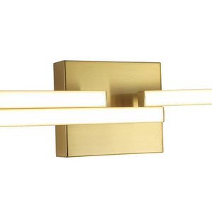 LightFixturesUSA - Designer 3 - Light Tetris Linear Dimmable LED Vanity Wall Sconce - Wall Sconce - 2 Packs - 