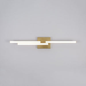 LightFixturesUSA - Designer 3 - Light Tetris Linear Dimmable LED Vanity Wall Sconce - Wall Sconce - 2 Packs - 