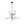 LightFixturesUSA - Designer 9 - light Glass Dimmable LED Linear Sputnik Chandelier - Chandelier - Black (Pre - Order) - 