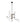 LightFixturesUSA - Designer 9 - light Glass Dimmable LED Linear Sputnik Chandelier - Chandelier - Black (Pre - Order) - 