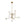 LightFixturesUSA - Designer 9 - light Glass Dimmable LED Linear Sputnik Chandelier - Chandelier - Black (Pre - Order) - 
