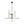 LightFixturesUSA - Designer 9 - light Glass Dimmable LED Linear Sputnik Chandelier - Chandelier - Black (Pre - Order) - 