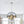 LightFixturesUSA - Designer Cluster Glass Globe Metal Dome Pendant Light - Chandelier - Chrome - 