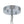 LightFixturesUSA - Designer Cluster Glass Globe Metal Dome Pendant Light - Chandelier - Chrome - 