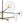 LightFixturesUSA - Designer Dimmable LED 8 - light Glass Tiered Sputnik Chandelier - Chandelier - Black (Pre - Order) - 