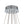 LightFixturesUSA - Dimmable 13 - Light Frozen Glass Ice Style Cluster Chandelier - Chandelier - Chrome - 