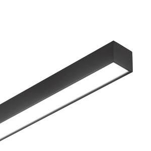 LightFixturesUSA - Dimmable 2 - Light Long Strip Linear LED Flush Mount - Ceiling Light - 47 in - 6000K (Cool Lighting) - 