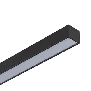 LightFixturesUSA - Dimmable 2 - Light Long Strip Linear LED Flush Mount - Ceiling Light - 47 in - 6000K (Cool Lighting) - 