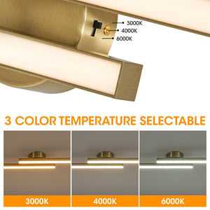 LightFixturesUSA - Dimmable 2 - Light Long Strip Linear LED Flush Mount - Ceiling Light - 47 in - Black - 3000K - 