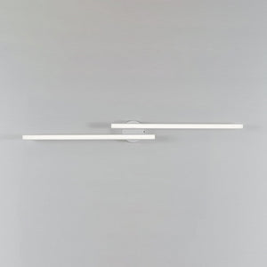 LightFixturesUSA - Dimmable 2 - Light Long Strip Linear LED Flush Mount - Ceiling Light - 47 in - Brass - 3CCT - 