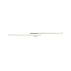 LightFixturesUSA - Dimmable 2 - Light Long Strip Linear LED Flush Mount - Ceiling Light - 47 in - Brass - 3CCT - 
