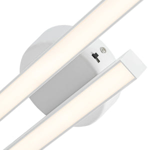 LightFixturesUSA - Dimmable 2 - Light Long Strip Linear LED Flush Mount - Ceiling Light - 47 in - Brass - 3CCT - 