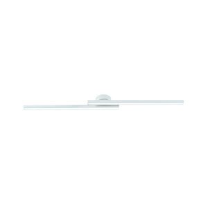LightFixturesUSA - Dimmable 2 - Light Long Strip Linear LED Flush Mount - Ceiling Light - 47 in - Brass - 3CCT - 