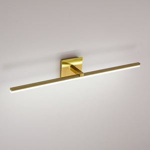 LightFixturesUSA - Dimmable LED Linear Vanity Wall Sconce Picture Light 3CCT - Wall Sconce - Brass - 