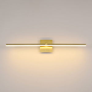 LightFixturesUSA - Dimmable LED Linear Vanity Wall Sconce Picture Light 3CCT - Wall Sconce - Brass - 