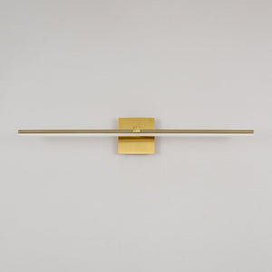 LightFixturesUSA - Dimmable LED Linear Vanity Wall Sconce Picture Light 3CCT - Wall Sconce - Brass - 