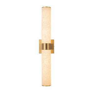 LightFixturesUSA - Dimmable LED Marble Tube Linear Bathroom Wall Sconce - Wall Sconce - Black - 