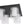 LightFixturesUSA - Dimmable LED Ribbed Glass 4 - Light Square Semi Flush Mount - Ceiling Light - 13.8 in - 