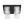 LightFixturesUSA - Dimmable LED Ribbed Glass 4 - Light Square Semi Flush Mount - Ceiling Light - 13.8 in - 