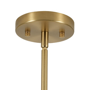 LightFixturesUSA - Dimmable LED Ripple Glass Bubble Sputnik Sunburst Chandelier - Chandelier - Brass - 