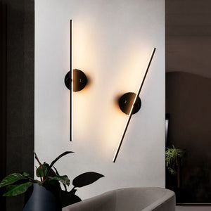 LightFixturesUSA - Dimmable LED Rotatable Linear Strip Vanity Lamp Picture Light - Wall Sconce - 2 Packs - 