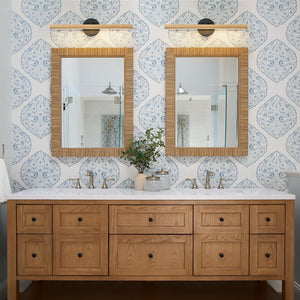 LightFixturesUSA - Dimmable LED Rotatable Linear Wooden Vanity Sconce Picture Light - Wall Sconce - 1 Pack - 