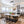 LightFixturesUSA - Dimmable LED Walnut Wood Grain Linear Island Chandelier - Chandelier - Square Shade - 