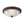 Load image into Gallery viewer, LightFixturesUSA - Dimmable Prismatic Glass LED Flush Mount Ceiling Light - Ceiling Light - Oil Rubbed Bronze - 
