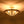 LightFixturesUSA - Distressed Gold Geometric Water Glass Cage Semi Flush Mount - Ceiling Light - 16 in - 