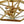 LightFixturesUSA - Distressed Gold Geometric Water Glass Cage Semi Flush Mount - Ceiling Light - 16 in - 
