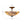 LightFixturesUSA-European Traditional 3-Light Shell Mosaic Semi Flush Mount-Ceiling Light-Oil-Rubbed Bronze-