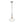 Load image into Gallery viewer, LightFixturesUSA - Farmhouse 1 - Light Hammered Glass Bell Kitchen Pendant Light - Pendant Light - Nickel - 
