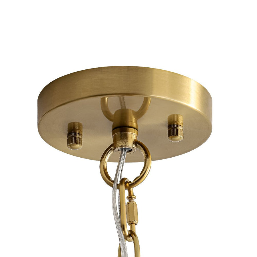 LightFixturesUSA - Farmhouse 1 - Light Hammered Glass Bell Kitchen Pendant Light - Pendant Light - Nickel - 