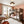 LightFixturesUSA-Farmhouse 1-Light Walnut Saucer Frosted Glass Globe Semi Flush-Ceiling Light-11 in-