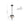 Load image into Gallery viewer, LightFixturesUSA - Farmhouse 2 - light Round Hammered Glass Pendant Light - Pendant Light - Black (Exclusive Offer) - 
