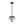 Load image into Gallery viewer, LightFixturesUSA - Farmhouse 2 - light Round Hammered Glass Pendant Light - Pendant Light - Black (Exclusive Offer) - 
