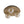 LightFixturesUSA - Farmhouse Amber Textured Glass Wooden Round Ceiling Light - Ceiling Light - 3 - Lt - 