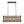 LightFixturesUSA - Farmhouse Antique Wooden Rectangle Box Linear Chandelier - Chandelier - Rustic - 