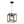 Load image into Gallery viewer, LightFixturesUSA - Farmhouse Black Dual Cage Square Lantern Pendant Light - Pendant Light - Black - 
