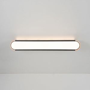LightFixturesUSA - Farmhouse Black Mesh Wood Dimmable LED Oval Ceiling Light - Ceiling Light - 37.4 in. - 