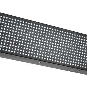 LightFixturesUSA - Farmhouse Black Mesh Wood Dimmable LED Oval Ceiling Light - Ceiling Light - 37.4 in. - 