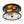 LightFixturesUSA - Farmhouse Hammered Glass Round Drum Flush Mount Light - Ceiling Light - Black - 