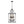 LightFixturesUSA - Farmhouse Wide Clear Glass Cylinder Cage Pendant - Chandelier - Black - 